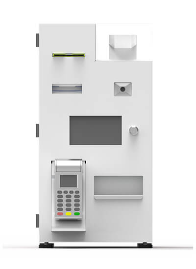 eCashCompact_frontal TPV Automatizado de pago electrónico para sobremesa