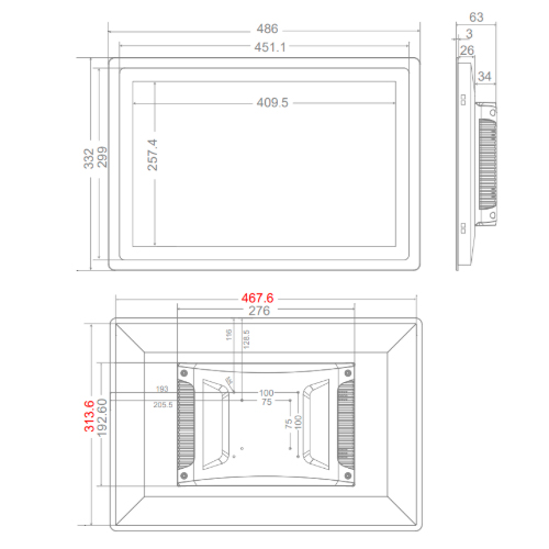 Cuenta con doble salida de vídeo HDMI/DP para la conexión de 2 monitores HD. De sus 2 puertos COM, uno de ellos pueden ser configurado con los protocolos RS485 / RS422. 2 x LAN perfecto para Nic Teaming.