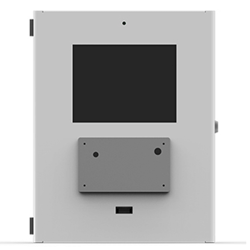 Kiosco interactivo de pared para procesos remotos eAccess