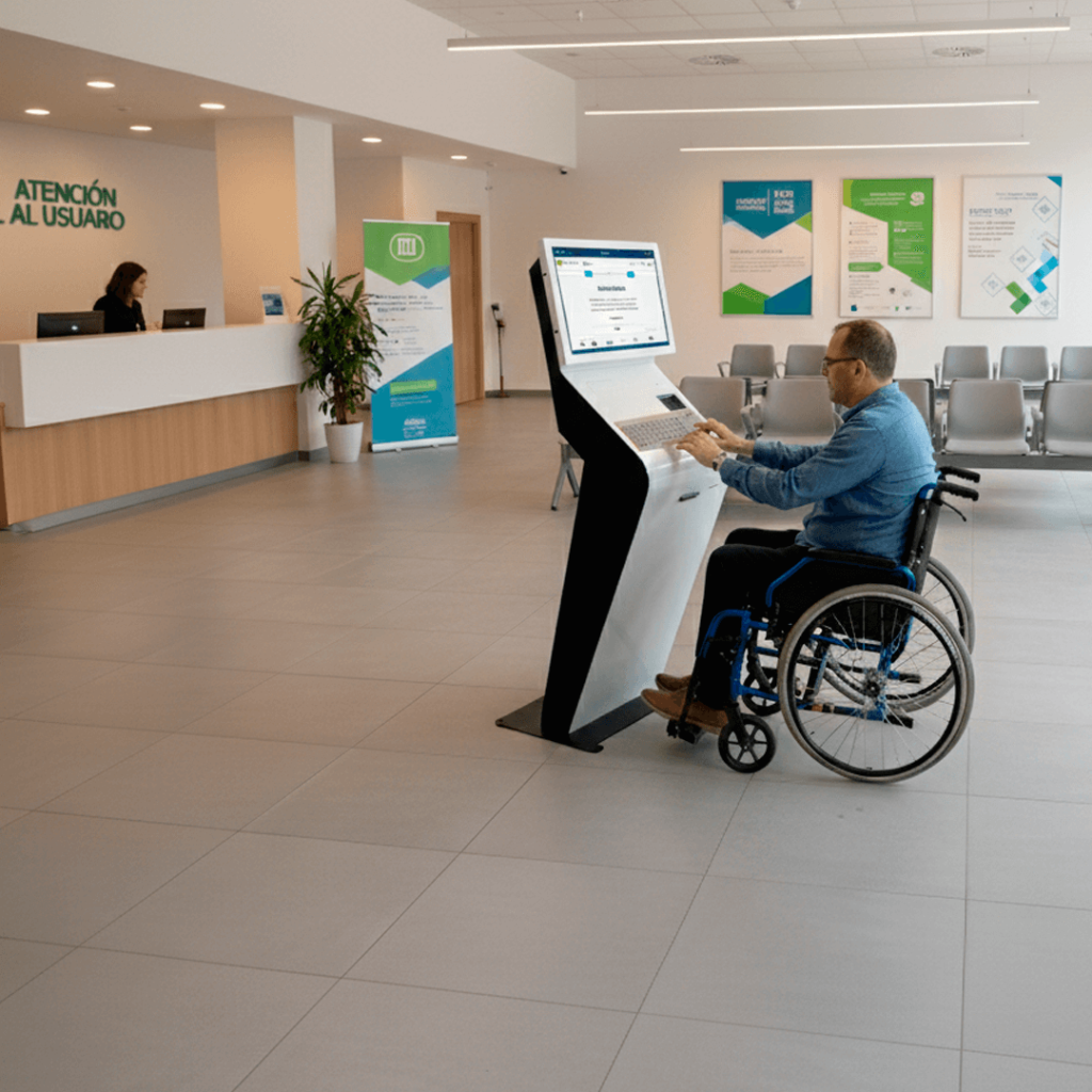 eFirma-terminal-interactivo-accesible con diseño ergonómico-para-personas-con-movilidad-reducida