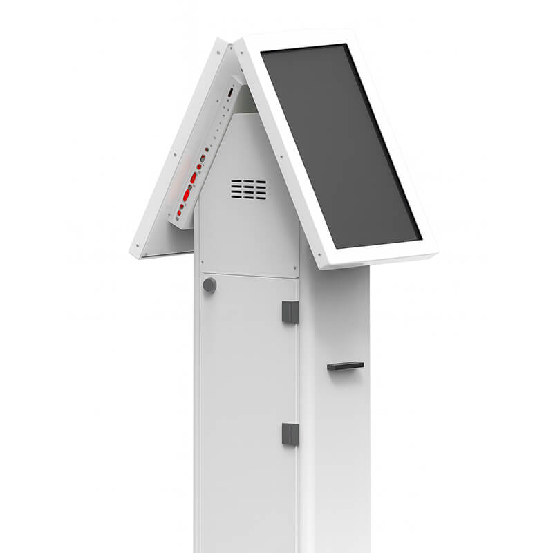 eTandem kiosco interactivo accesible de interior para personas con movilidad reducida