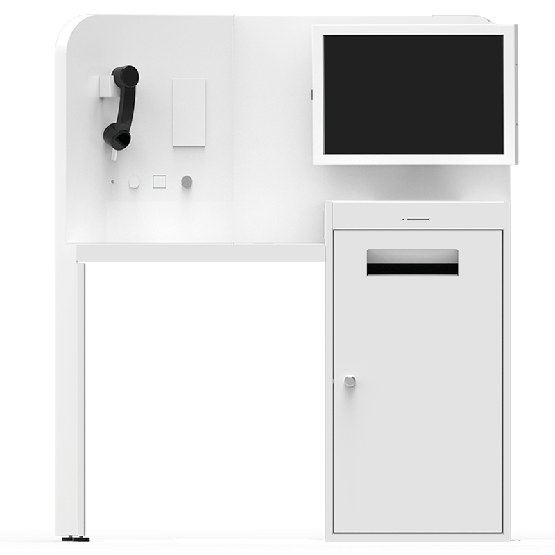 eHelp terminal con teléfono integrado y reconocimiento facial