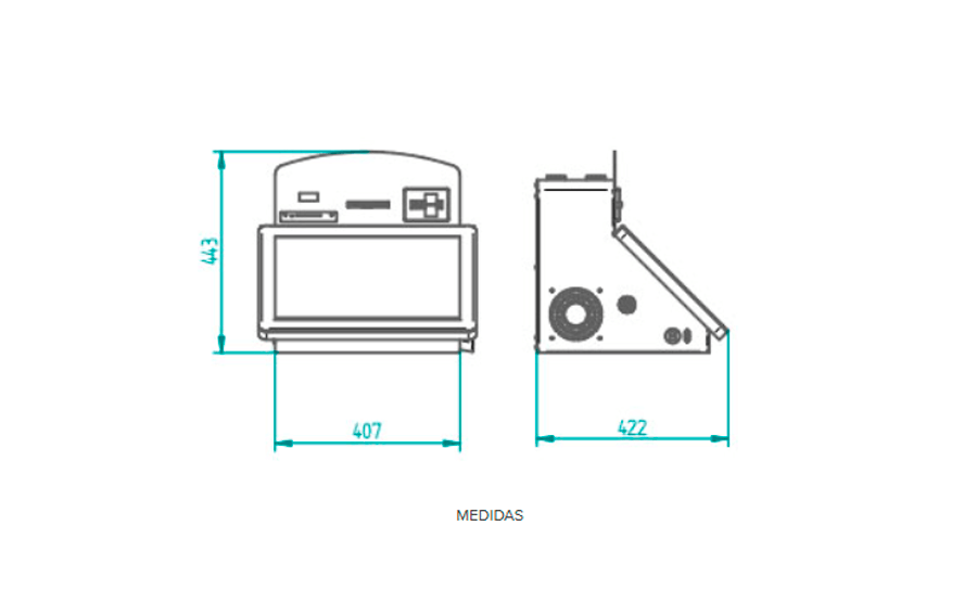 Dimensiones y medidas ePos