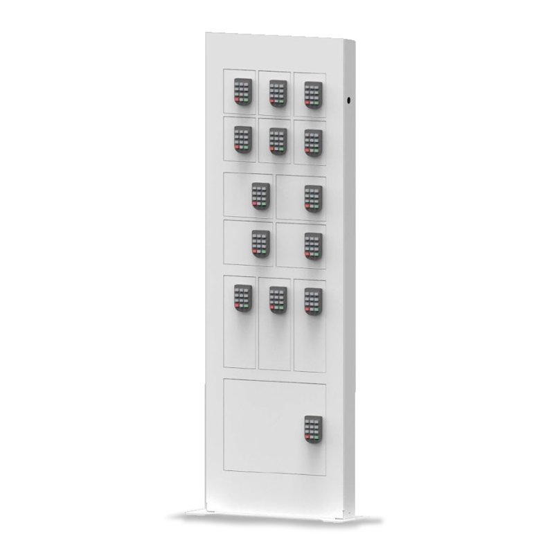 e400 Locker es una taquilla inteligente modular con cerradura de códfigo
