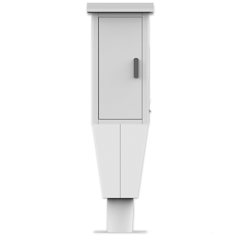 eAutopago-Poste_ Puerta Trasera Poste de cobro digital en espacios de exterior como gasolineras
