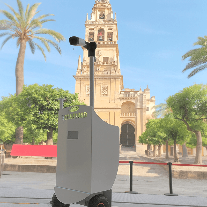 Terminal móvil con cámara térmica multipersonas eMeasure