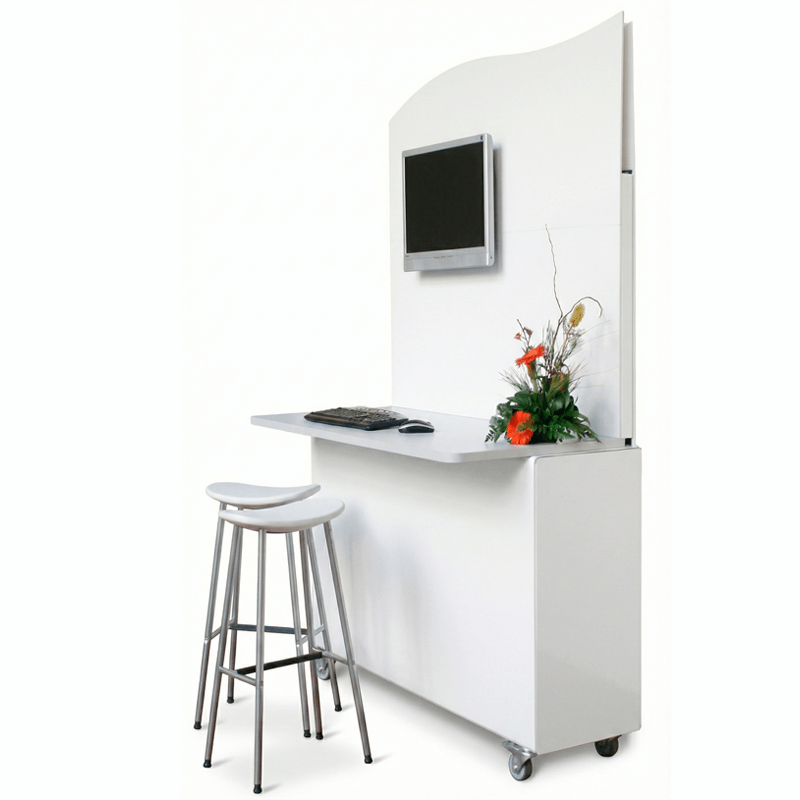 eStand Mueble mostrador electrificado