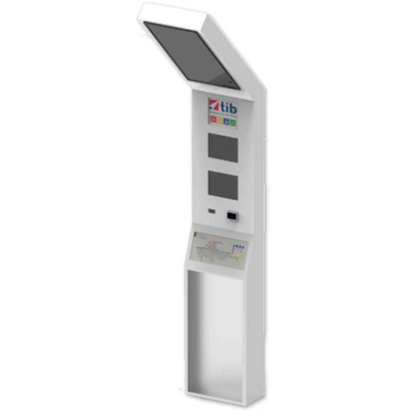 Tótem con farola LED para exteriores eUrban