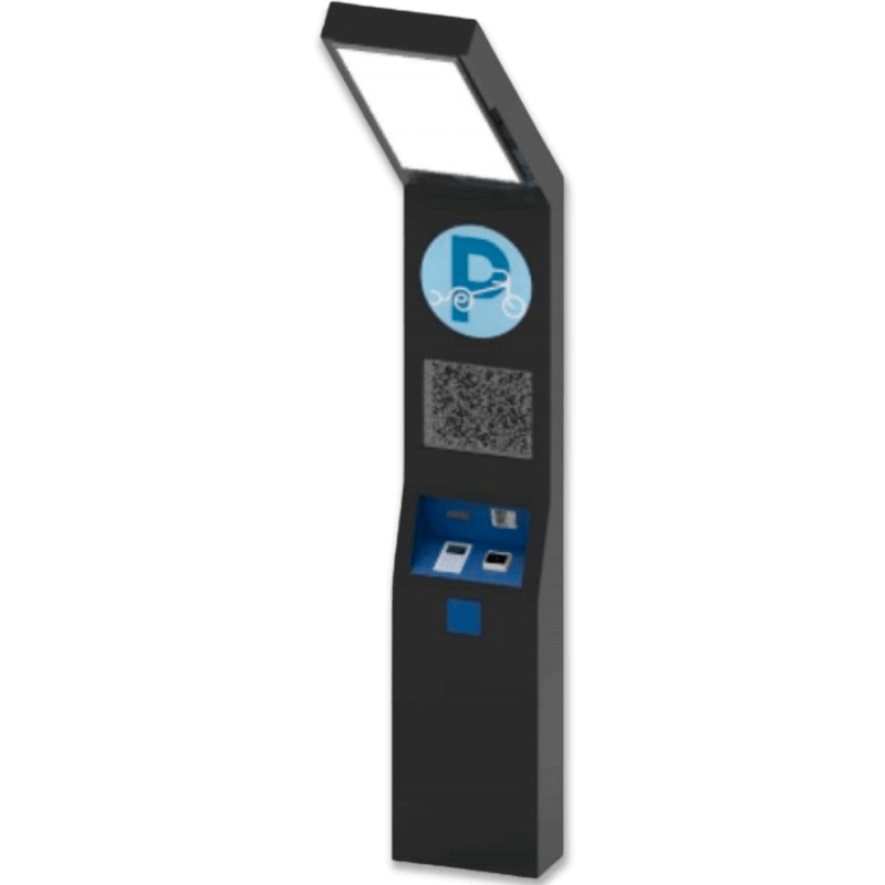 Tótem con farola LED para exteriores eUrban