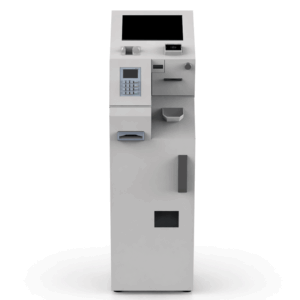 Kiosco de interior TPV series eCash TPV para para automatizado elecrónico y en efectivo