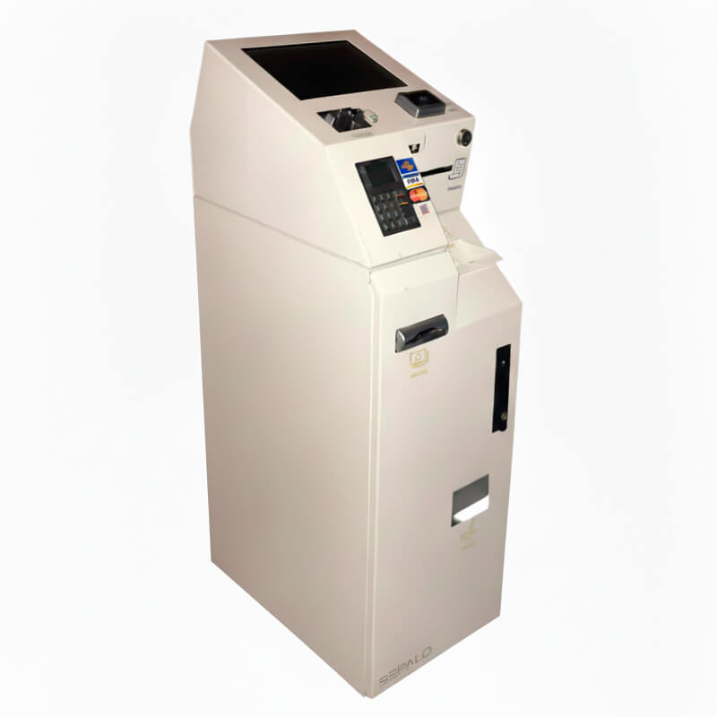 eCash TPV kiosco de interior con pago automatizado