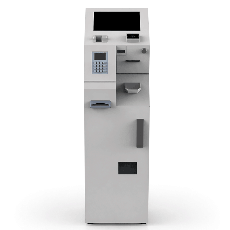 Kiosco de interior TPV series eCash TPV para para automatizado elecrónico y en efectivo