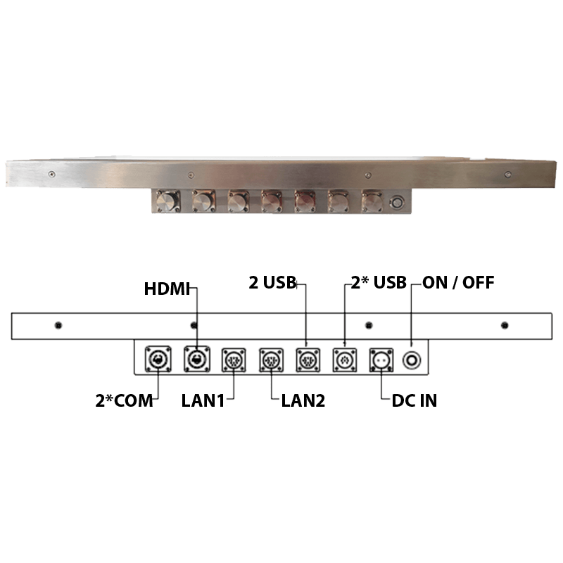 Conexiones ePX21 INOX i5 8259u