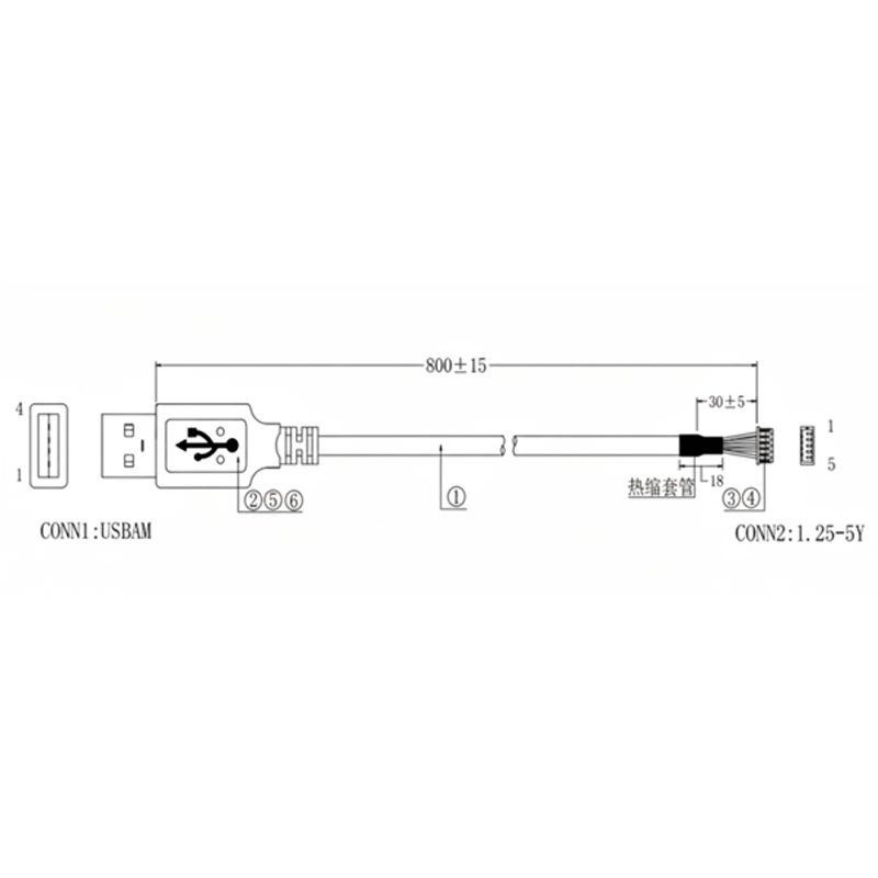 Conexiones sistema multitáctil Kit Táctil Pcap (capacitivo proyectado) eCAP 3IN