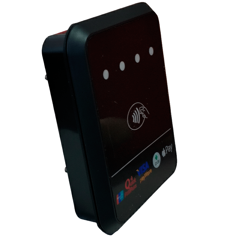 Lector RFID con conexión RS232, compatible con NFC y Apple Pay, con lectura rápida y luces LED de estado eLT CRT 603P