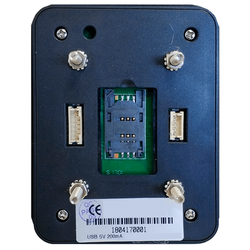 Lector RFID con conexión RS232, compatible con NFC y Apple Pay, con lectura rápida y luces LED de estado. eLT CRT 603P