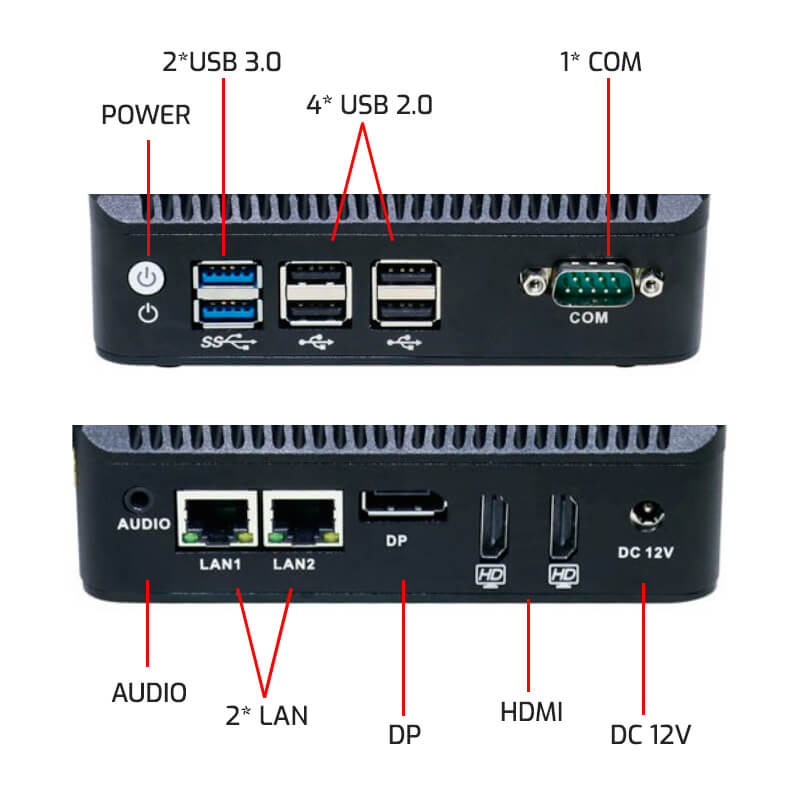 eNX-CL-J3160-conexiones