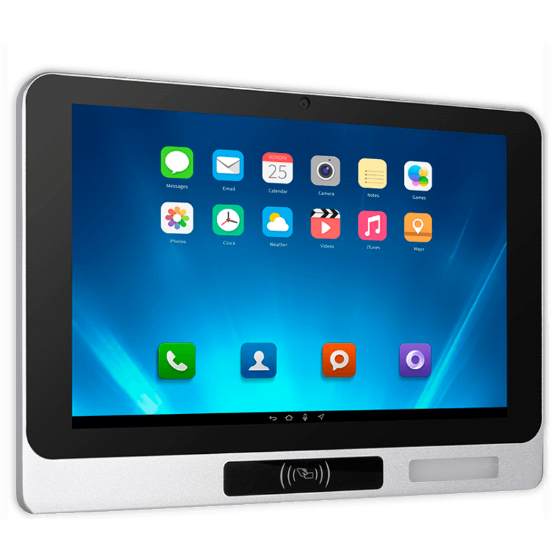 Panel PC industrial táctil 10,1”/11,6” con procesador RK3568, 4GB RAM, Android 12, RFID/NFC para operarios y cámara opcional para códigos de barras ePX MES RFID