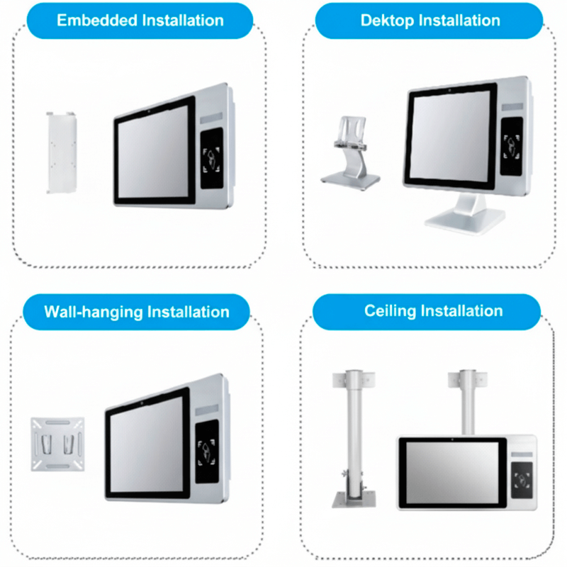 Opciones de Montaje para ePX MES RFID