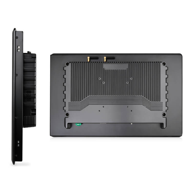 Parte trasera del panel pc profesional ePX-TH-CI-I7-10510U con IP65