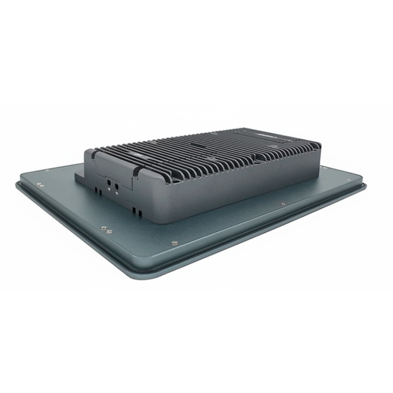 parte trasera del panel PC Industrial táctil 17” de 10ª generación ePX17-i7-10810U-TPM-r