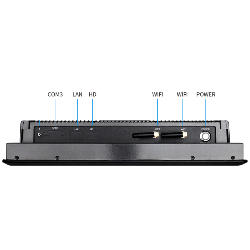 Puertos y conexiones del ePX21-TH-i7-10510u-EXT