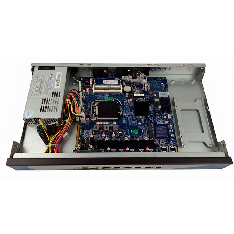Interior servidor Industrial 1U INTEL i5 eRK-I5-4460