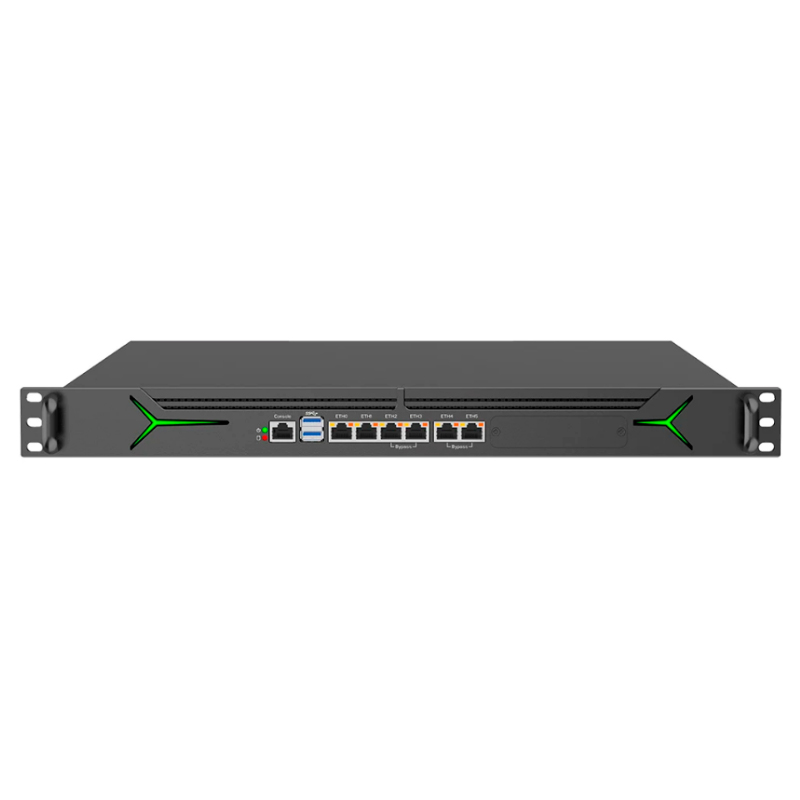 Frontal del servidor Industrial Rack 1U INTEL i7 eRK-I7-12700