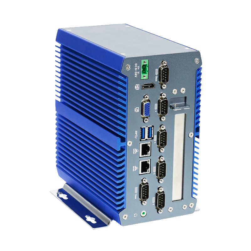 Pc Industrial eRX-CL-J1900-PCI con doble Lan 6 puertos serie RS232
