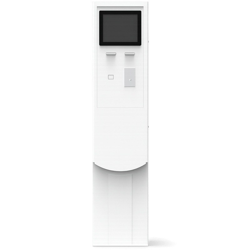 eStop-Truck-Kiosco digital para vehículos pesados con mantenimiento delantero