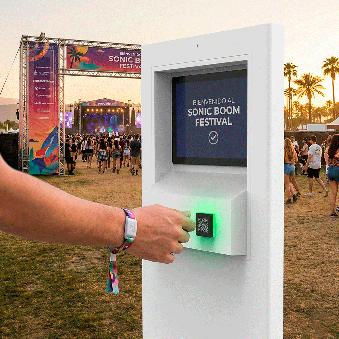 Tótems-interactivos-y-pulseras-NFC-para-eventos-y-festivales