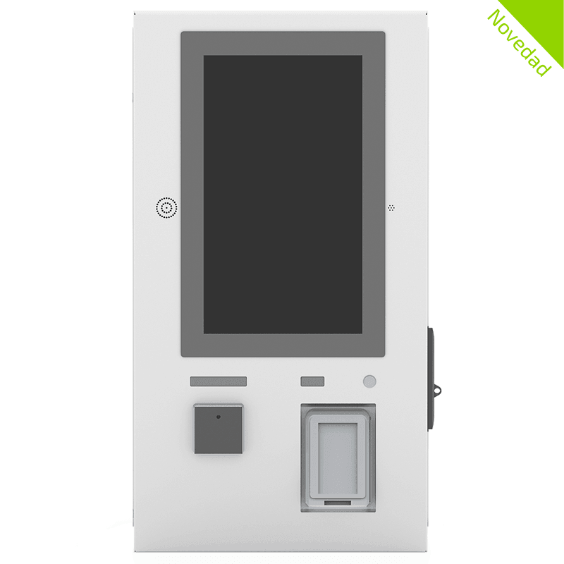 Imagen frontal ePay Card Vertical en color blanco y pantalla vertical de 21,5".